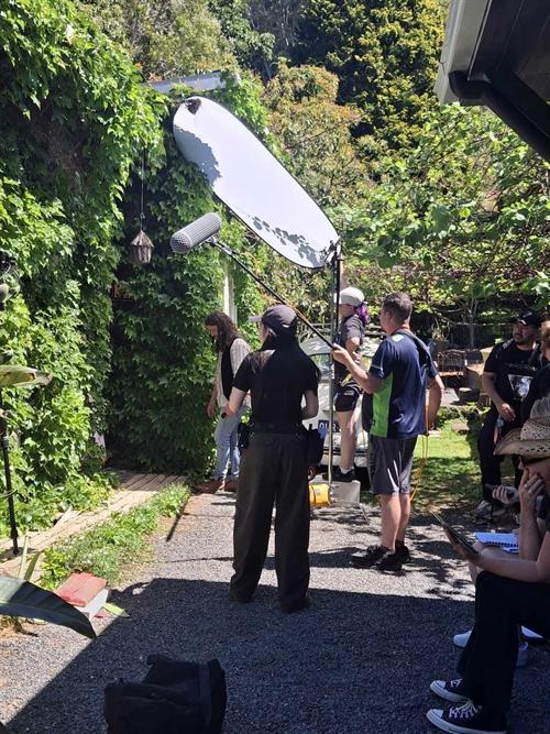 On set with Immersion Imagery
