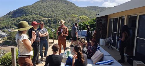Behind the scenes on Diamonds & Rust