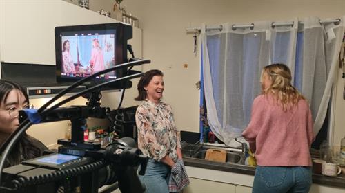 Behind the scenes on Linda